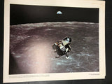 VINTAGE NASA PRINTS NATIONAL AERONAUTICS & SPACE ADMIN 1969 ALDRIN ARMSTRONG