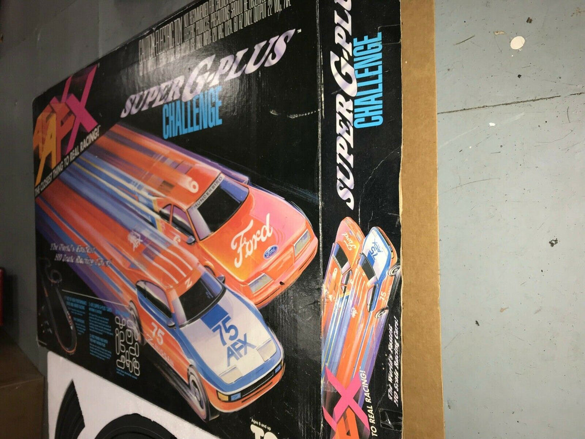 SUPER G PLUS CHALLENGE 17' RACE SLOT CAR 1990 AFX NO. 8609