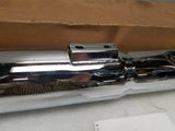 New Vance Hines Left side Chrome Replace 4 1/2 HI-OUTPUT Slip On Muffler Touring