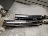 New T/o Exhaust Pipes System Harley Dyna Street Fat Bob OEM Wide Glide Superglid