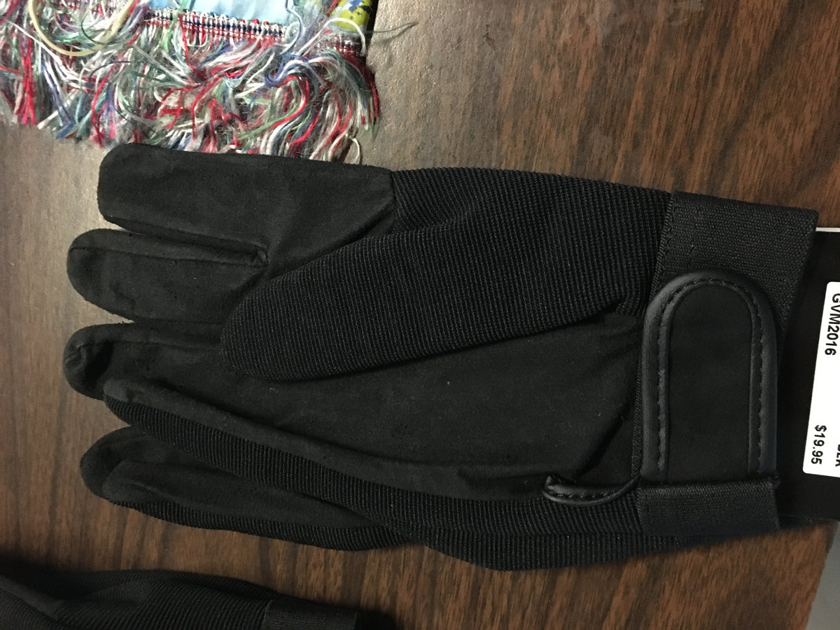 Hot Leathers FTW Mechanic Gloves in Black Size Large