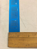 NOS Vintage 80 Cubic Inch Decal Emblem Saddlebag Sticker Harley FLH Medallion