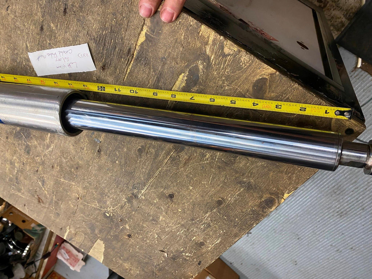 Front Fork Tube Slider Left 41mm Harley Touring FLH Bagger Road King 2