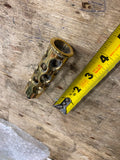 Solid Brass Drilled Custom Shift Peg Harley Sportster Dyna Softail Chopper Cycle