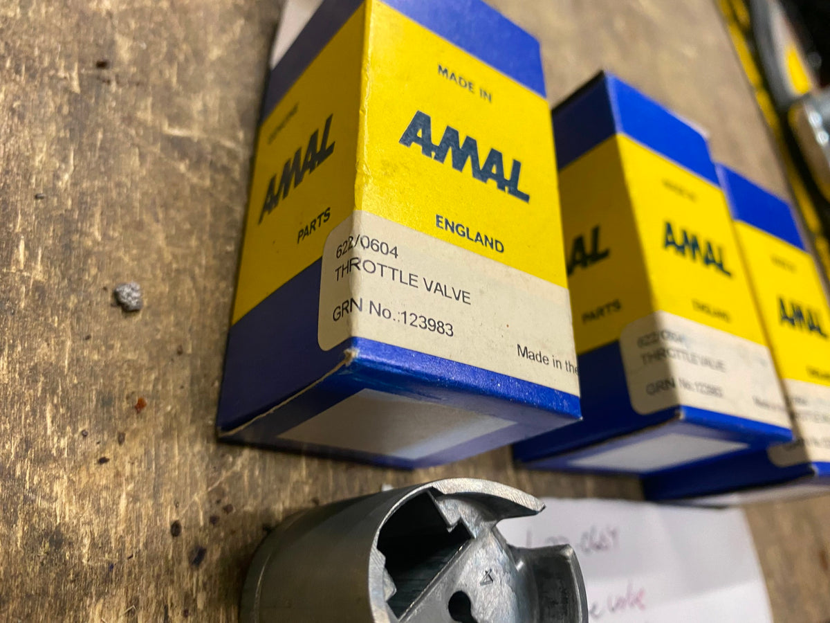 NOS Factory Triumph Trident Amal Carb Slide Throttle Valve OEM Vtg T15