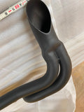 2 into 1 Ground Pound Exhaust Pipe Harley Sportster Billet tip Black 2007^ 883 1