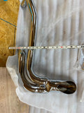 2 into 1 Ground Pound Exhaust Pipe Harley Sportster Slash cut 883 1200 2007^