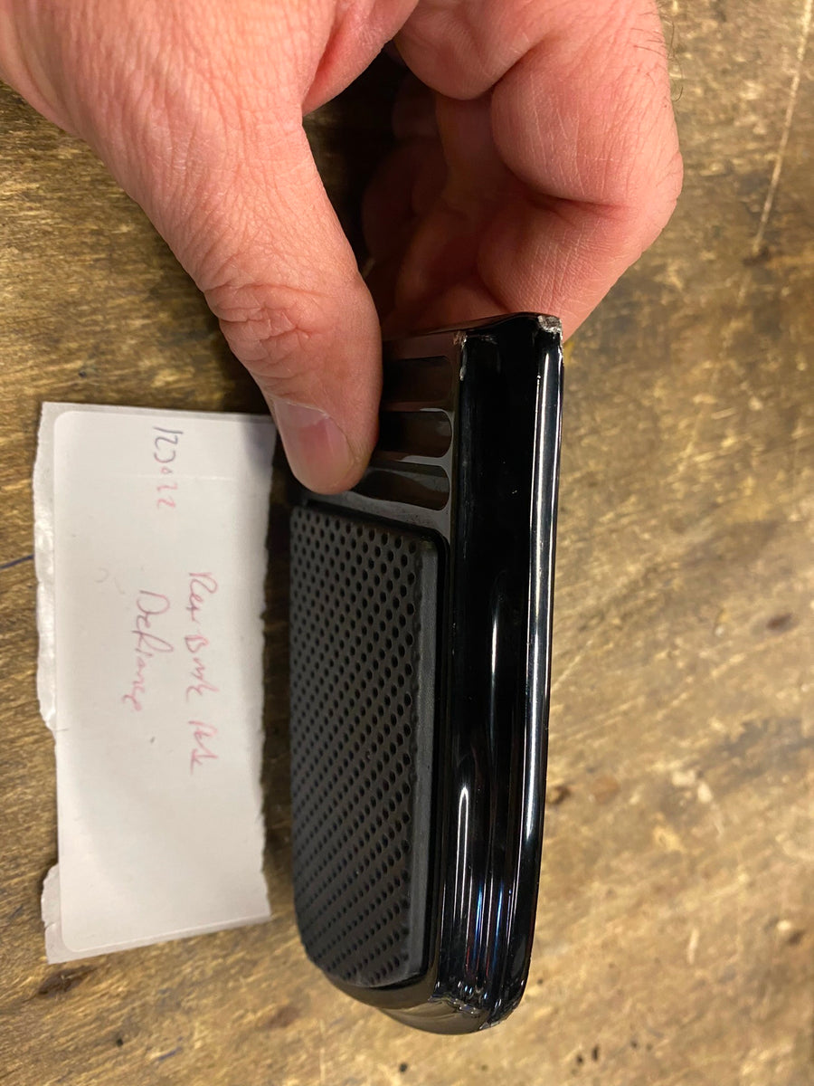 Harley OEM Defiance Large Brake Pedal Pad Black Heritage Bagger FLH FL