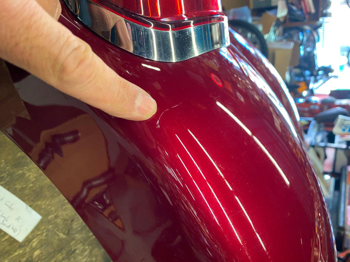 Rear Fender Lava Red Sunglo Harley Road King FLH Glide Ultra