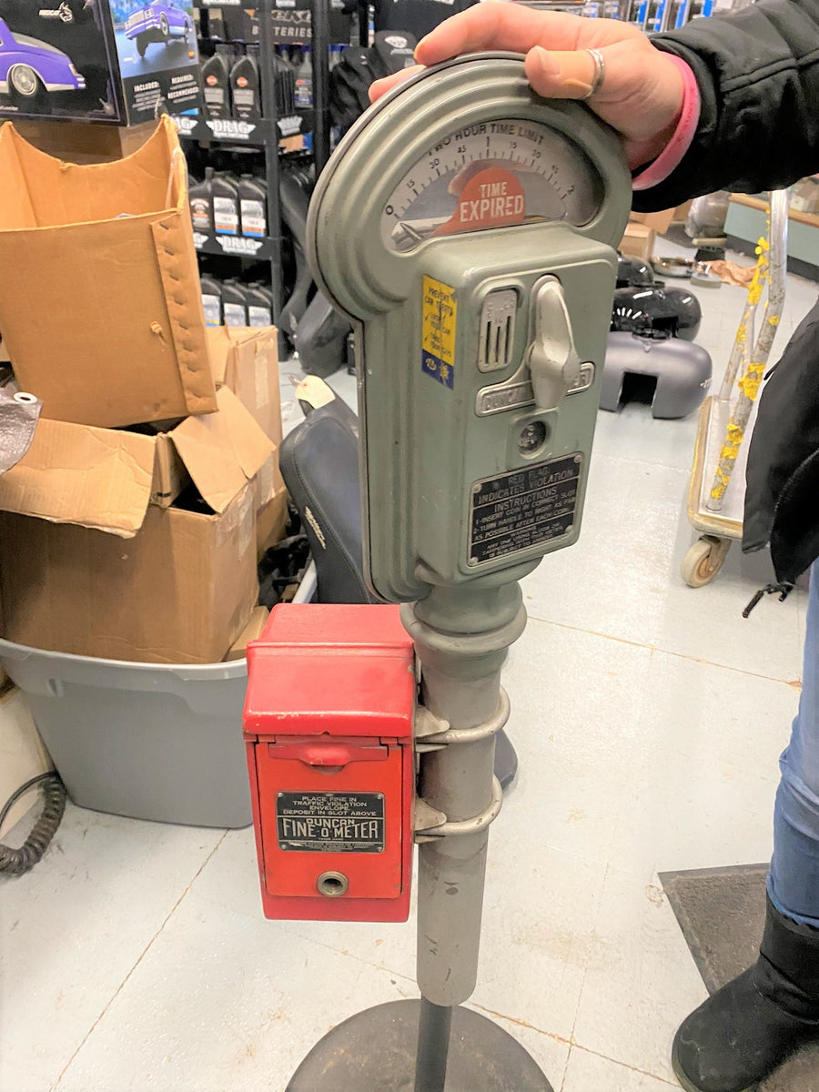 アメリカNYレトロ Duncan Meter コイン式駐車メーター アメリカNYレトロ Duncan Meter コイン式駐車メーター アメリカ
