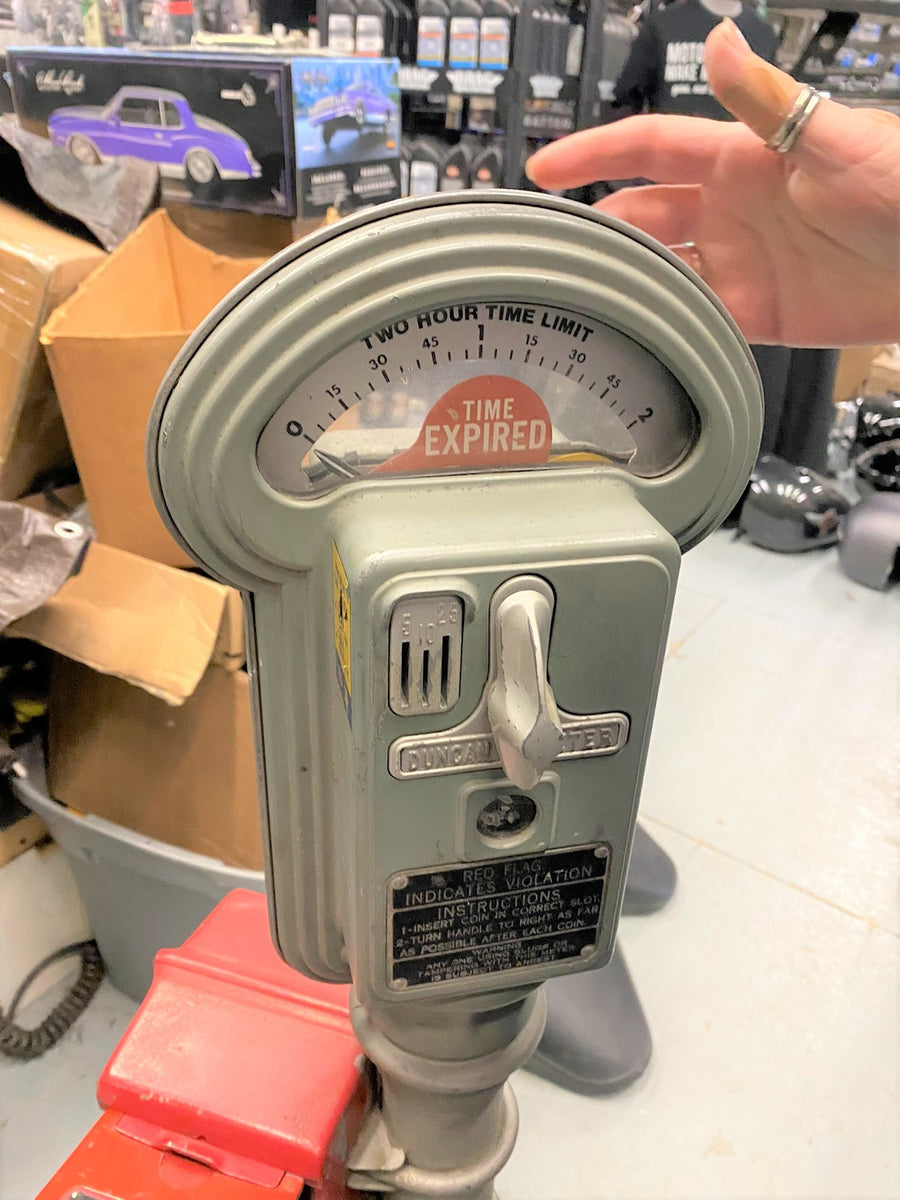 1940's DUNCAN MILLER PARKING METER 120 min. 1/5 CENT Penny Nickel