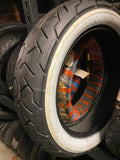 New Maxxis Wide White Tire 150-80-16 Harley Heritage softail Nostalgia Gangster