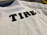 Vtg T Tee Shirt L&M Tire Service Petrol Oil Gas Suede 70's Clothing Large New!