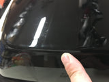 '19 Left Saddlebag lid Vivid Black Harley FLHTC Touring OEM 14^ New T/O 90200413