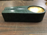 Green Marble Cigar Cigarette Ashtray Vintage Papel Giftware L56423 Indonesia