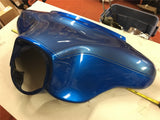 '06 Harley Dark Blue Pearl/Flame blue? dbl pin outer fairing Touring # 58503-05A