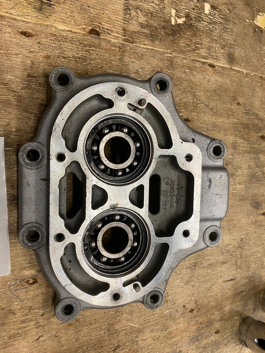 ha 6 Speed Transmission OEM Trap Door 35053-06 2006> Harley Twin Cam
