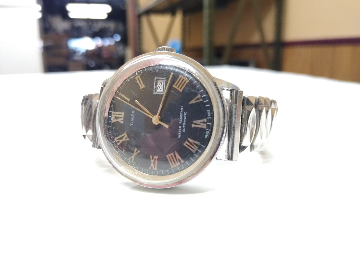 Vintage timex hotsell automatic watch