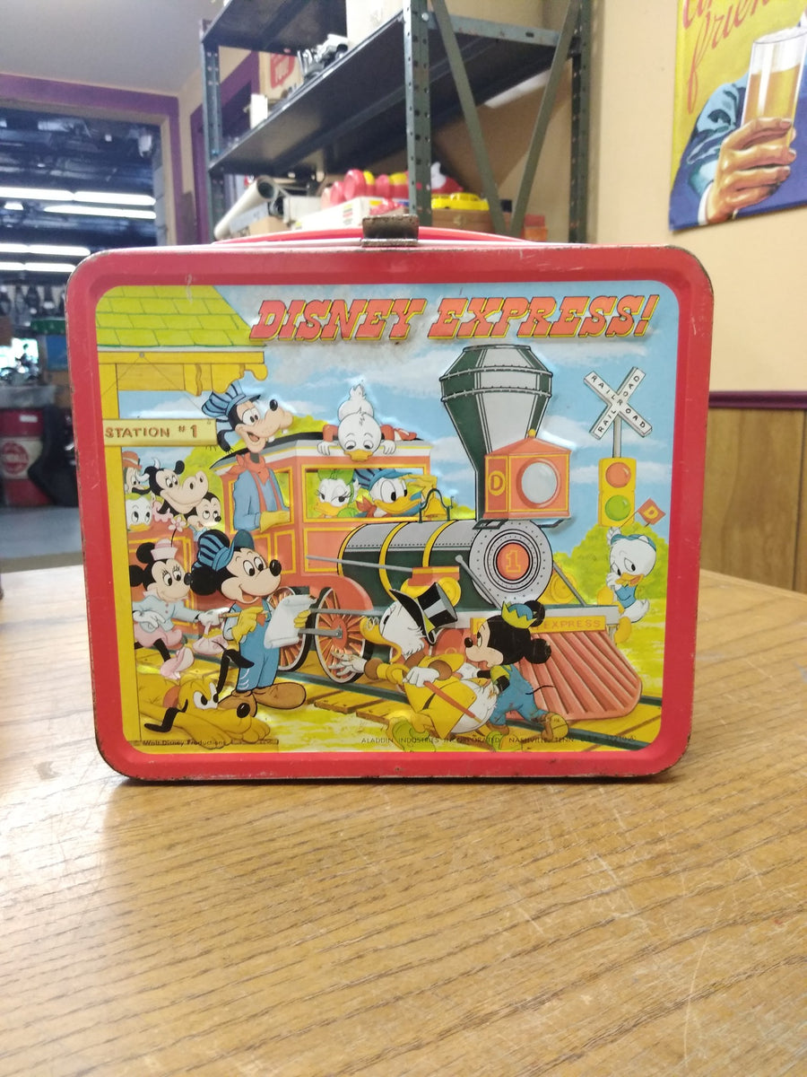  Vintage 1979 Disney Express Metal Aladdin Lunch BOX