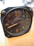 VTG WW 2 Era Bendix Co Rate Of Climb Indicator 5825 3 Aircraft Seaplane Gauge #2