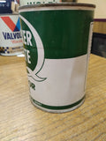 Vtg 1 Qt. Quaker State Motor Oil Full Metal Can Oil City Pa Great Shape!