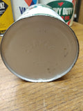 Vtg 1 Qt. Quaker State Motor Oil Full Metal Can Oil City Pa Great Shape!