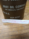 Vtg Qt  Lubricating Jet Engine Oil Can Military Airplane Unopened Military Rare!