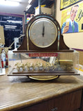 Vtg Budweiser Clock Wall light Anheuser Busch World's Champion Clydesdale Team