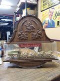 Vtg Budweiser Clock Wall light Anheuser Busch World's Champion Clydesdale Team