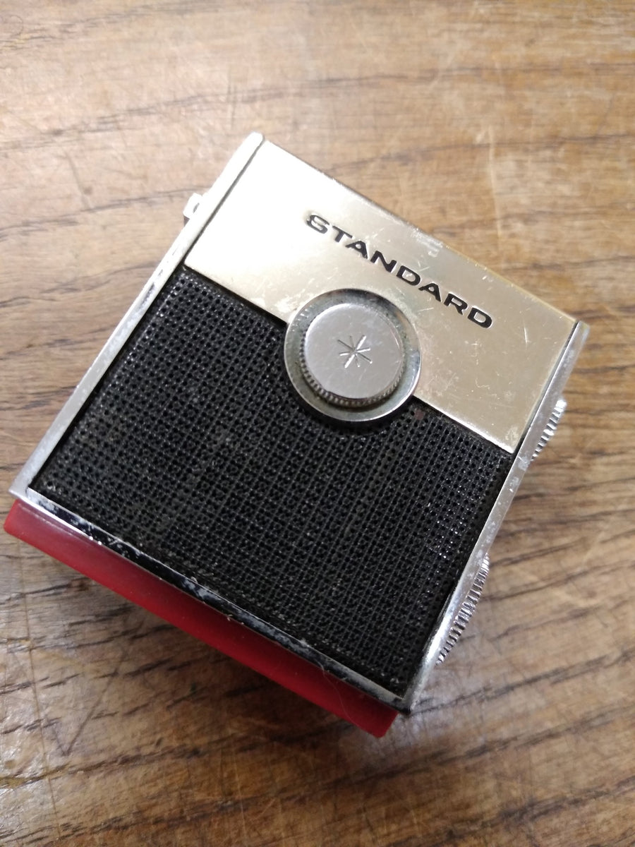 Vtg Standard Micronic Ruby SR-H437 8 Transistor Radio Made In 