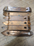 Vtg Copper Beer Bottle Can Opener Lot Duquesne Fort Pitt Ballantine Man Cave Bar