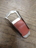 Vtg Pittsburgh Steel Co. Soda Pop Beer Metal Bottle Opener Man Cave Bar Tavern