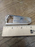 Vtg Pittsburgh Steel Co. Soda Pop Beer Metal Bottle Opener Man Cave Bar Tavern