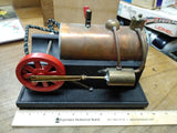 Vtg Watt Junior Horizontal Steam Engine 110V Electric Original Box Pittsburgh Pa