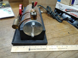Vtg Watt Junior Horizontal Steam Engine 110V Electric Original Box Pittsburgh Pa