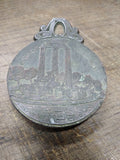 Vtg 1947 Bronze Delphi Greek Document Letter Mail Paper Clip Clamp Holder 3 inch