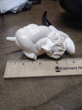 Vtg Unsmoked Meerschaum Hand Carved Sultan w/Turbine Smoking Tobacco Pipe w/Case