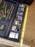 Vtg NOS 1996 8 Pc Lot Zippo Beatles Cigarette Lighter Collection w/Store Display