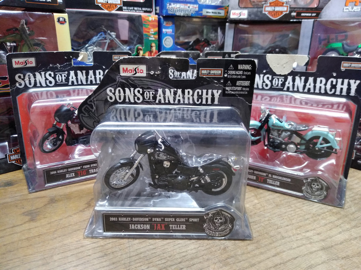 Maisto 1:18 Sons of Anarchy Harley Davidson Motorcycle - Shop Playsets at  H-E-B