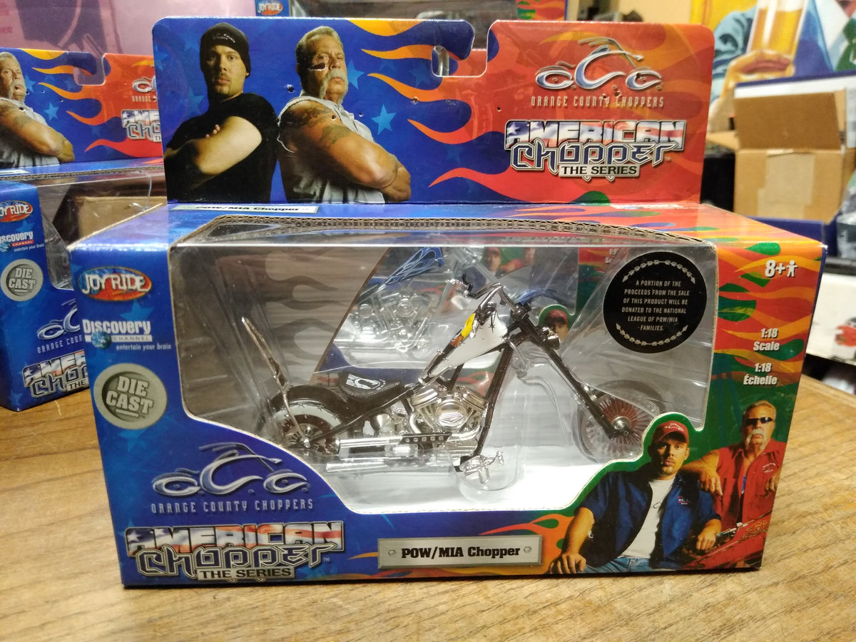 NOS O.C.C. American Chopper The Series POW MIA Die Cast Motorcycle