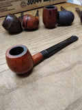 Vtg Sportex Smoking Tobacco Pipe Imported Briar Small Apple Stinger Italy
