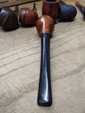 Vtg Sportex Smoking Tobacco Pipe Imported Briar Small Apple Stinger Italy
