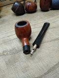 Vtg Sportex Smoking Tobacco Pipe Imported Briar Small Apple Stinger Italy