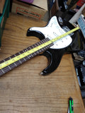 Archer Electric Guitar Rosewood Fret Board Maple Body Black White Strat Style