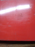 Vtg Snap On Tools Corp. KRA 104 Red Heavy Steel Tool Box 14" x 5 1/4" Nice! #2
