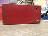 Vtg Proto Professional Tools 4997 Red Heavy Steel Tool Box 7" x 3 1/2" Nice Shap