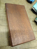 Vtg Antique BKH Co SF Germany Apothecary Pharmacy Assayer Scale Weights Wood Box