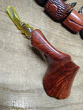 Vtg Signed DCS Denny Souers Hand Made Grecian Briar Free Style Bent Tobacco Pipe