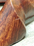 Vtg Signed DCS Denny Souers Hand Made Grecian Briar Free Style Bent Tobacco Pipe
