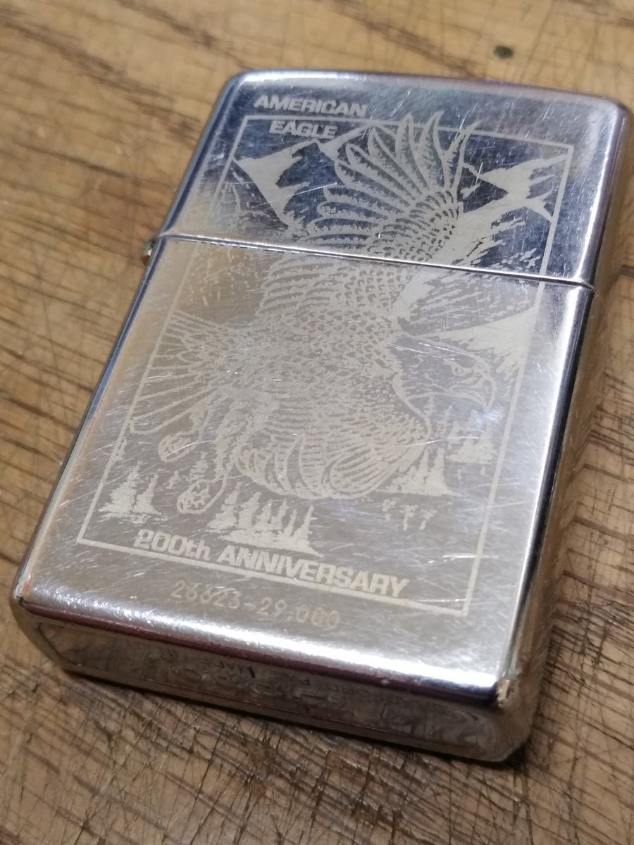 Zippo Lighter 200th hotsell Anniversary Eagle Design NEVER Used!!